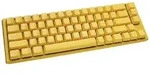 Ducky One 3 Yellow SF Kabelgebunden Gaming-Tastatur, Tastatur Deutsch, QWERTZ Gelb