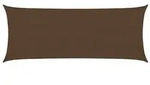 vidaXL Sonnensegel 160 g/m2 Braun 2x4,5 m HDPE