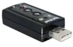 DeLOCK - Soundkarte - 24-Bit - 96 kHz - 7.1 - USB 2.0