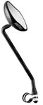 ergotec 63510001 Fahrradspiegel M 89L Alu, Linksmontage, schwarz