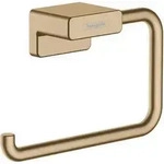 hansgrohe Papierrollenhalter ADDSTORIS ohne Deckel brushed bronze