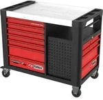KS TOOLS PERFORMANCEplus P35 SCHWARZ/ROT Werkstattwagen mit 12