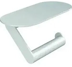 hansgrohe Papierrollenhalter WALLSTORIS mit Ablage mattwei&szlig; mattwei&szlig;