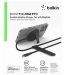 Belkin Schnellladeger&auml;t 15W Tragbares Kabelloses Ladeger&auml;t Schwarz WIA004BTBK