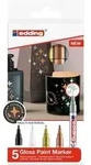 Glanzlack-Marker edding 751 metallic 1-2mm VE=5 Farben
