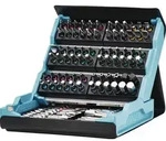 Bitsortiment SmartCase 2200SC-3 96-tlg.Schlitz/PH/PZ/TX/TX m.Zapfen/Innen-6Kt.
