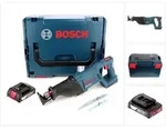 Bosch GSA 18 V-LI Akku S&auml;bels&auml;ge 18V + 1x Akku 2,0Ah + L-Boxx - ohne...