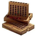 6302 - Viererreihe, Geschicklichkeitsspiel, f&uuml;r 2 Spieler, ab 6 Jahren
