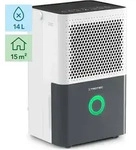 TROTEC Luftentfeuchter elektrisch TTK 33 E &ndash; Leistung 14 L/Tag &ndash; Fl&auml;che 15 m2 /