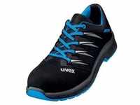 Uvex 6937841 2 trend Halbschuhe S1 69378 blau, schwarz Weite 11 Größe 41