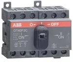 ABB Lastumschalter Schwarz 3polig 1SCA104913R1001