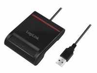 LogiLink - SmartCard-Leser - USB 2.0 - Schwarz