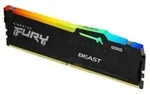 Kingston FURY Beast RGB - DDR5 - Modul - 8 GB - DIMM 288-PIN - 5200 MHz / PC5-41