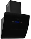 vidaXL Wandhaube Edelstahl 756 m3/h 60 cm Schwarz