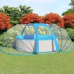 vidaXL Pool-Kuppel Oval 530x410x210 cm