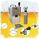 JET 30 Bierzapfanlage Komplett Set 1-leitig Trockenk&uuml;hler 35 L/h