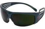 Schwei&szlig;erbrille SecureFitTMSF600 EN 166 PC B&uuml;gel grau,Scheibe gr&uuml;n IR 5,0 3M