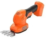 Black & Decker Akku-Gras- und Strauchscheren Set Black+Decker