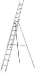 Iller Obstbaumleiter 7,0m AH, 2-teilig mit St&uuml;tzen und 2x12 Sprossen