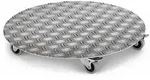 Siena Garden J41406 Pflanzenroller Alu, rund 30 cm, silber