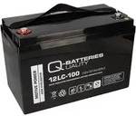 Q-Batteries 12LC-100 / 12V 107Ah Bleiakku als zyklenfeste Ausf&uuml;hrung