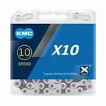 KMC X10 Fahrradkette 122 Silber Silber Schwarz
