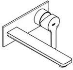 GROHE 2-Loch-Waschtischbatterie LINEARE Ausldg 207mm ha graph geb&uuml;