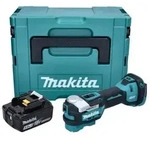 Makita DTM 52 T1J Akku Multifunktionswerkzeug 18 V Starlock Max Brushless + 1x Akku