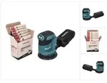 DBO 180 Z Akku Exzenterschleifer 18 V 125 mm + Toolbrothers TURTLE Schleifpapier Set