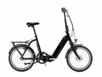 "ALLEGRO E-Bike Andi 3 Plus 374 E-Faltrad schwarz 42 cm 20""