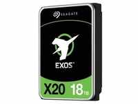 Seagate Exos X20 ST18000NM000D - Festplatte - 18 TB - intern - SAS 12Gb/s - 7200