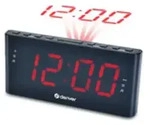 Inter Sales Denver CPR-710 - Digitaler Wecker - Rechteck - Schwarz - PLL -