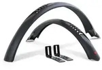 Hebie 0758 E Taipan Steckbleche Taipan 24, mit Spritzschutz, schwarz (1 Paar)
