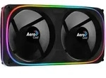 AEROCOOL Astro 24 ARGB - L&uuml;fter 2x120mm A-RGB f&uuml;r Box