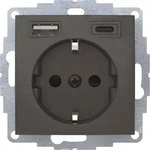 Berker Steckdose SCHUKO/USB 48041606
