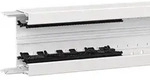 2m Hager BRN6513019016 Brl-Unterteil Profil Ger&auml;teeinbau BRN 65x130mm aus PVC in