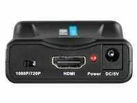 Hama - Videoadapter - SCART weiblich bis Gleichstromstecker, HDMI weiblich