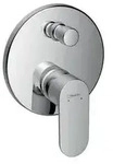 hansgrohe Fertigmontageset Rebris S Wannenmischer, Unterputz chrom