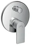 hansgrohe Fertigmontageset Rebris E Einhebel-Wannenmischer, Unterputz