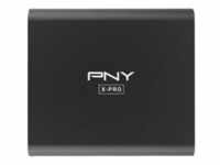 PNY X-PRO - SSD - 500 GB - extern (tragbar) - USB 3.2 Gen 2x2