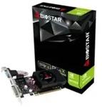 Biostar VN7313TH41, GeForce GT 730, 4 GB, GDDR3, 128 Bit, 2560 x 1600 Pixel, PCI