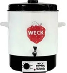 WECK Einkoch-/Hei&szlig;getr&auml;nkeautomat Creme-Wei&szlig;, Schwarz