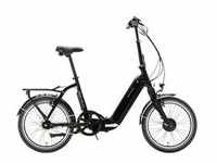 "ALLEGRO E-Bike Andi 7 Plus 374 E-Faltrad schwarz 42 cm 20""