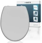 Duroplast WC-Sitz GREY, mit Absenkautomatik und Schnellverschluss