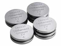 Intenso Lithium Knopfzelle, Einwegbatterie, CR2032, Lithium-Manganese Dioxide