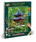 Schipper 609130850 Pagode im japanischen Garten Malen nach Zahlen 40x50cm