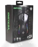 INCA Gaming Maus RGB/10000DPI/ 7Tasten/USB 1.80m schwarz retail Eingabe / Ausgabe