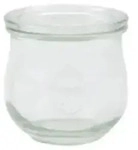 Weck Einmachglas 370 ml 12 St&uuml;ck - Glas - 6er