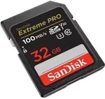 SanDisk Extreme PRO SDHC-Karte 32 GB Class 10 UHS-I sto&szlig;sicher, Wasserdicht