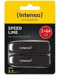 INTENSO USB-Stick Speed Line 3533494 USB 3.2 64GB 2er Pack
